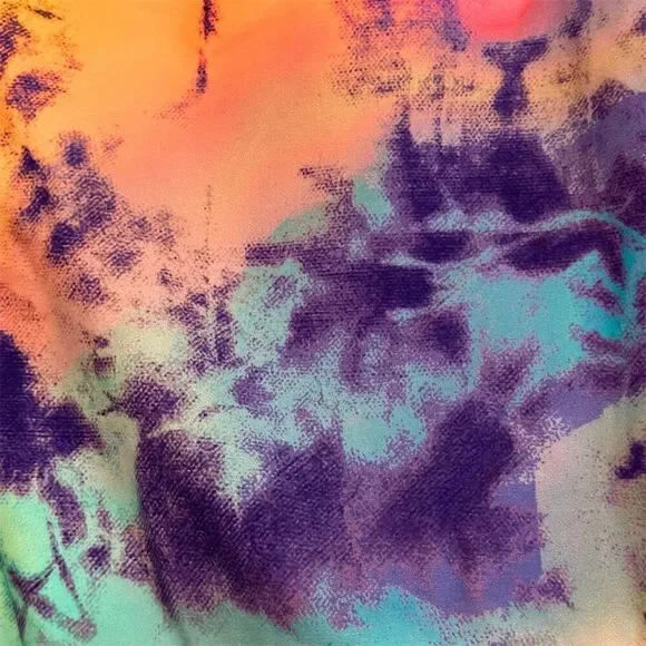 Torrid Tie-Dye High Waist Swim Bottoms Plus Size 1 Multicolor Women's - Picture 9 of 12